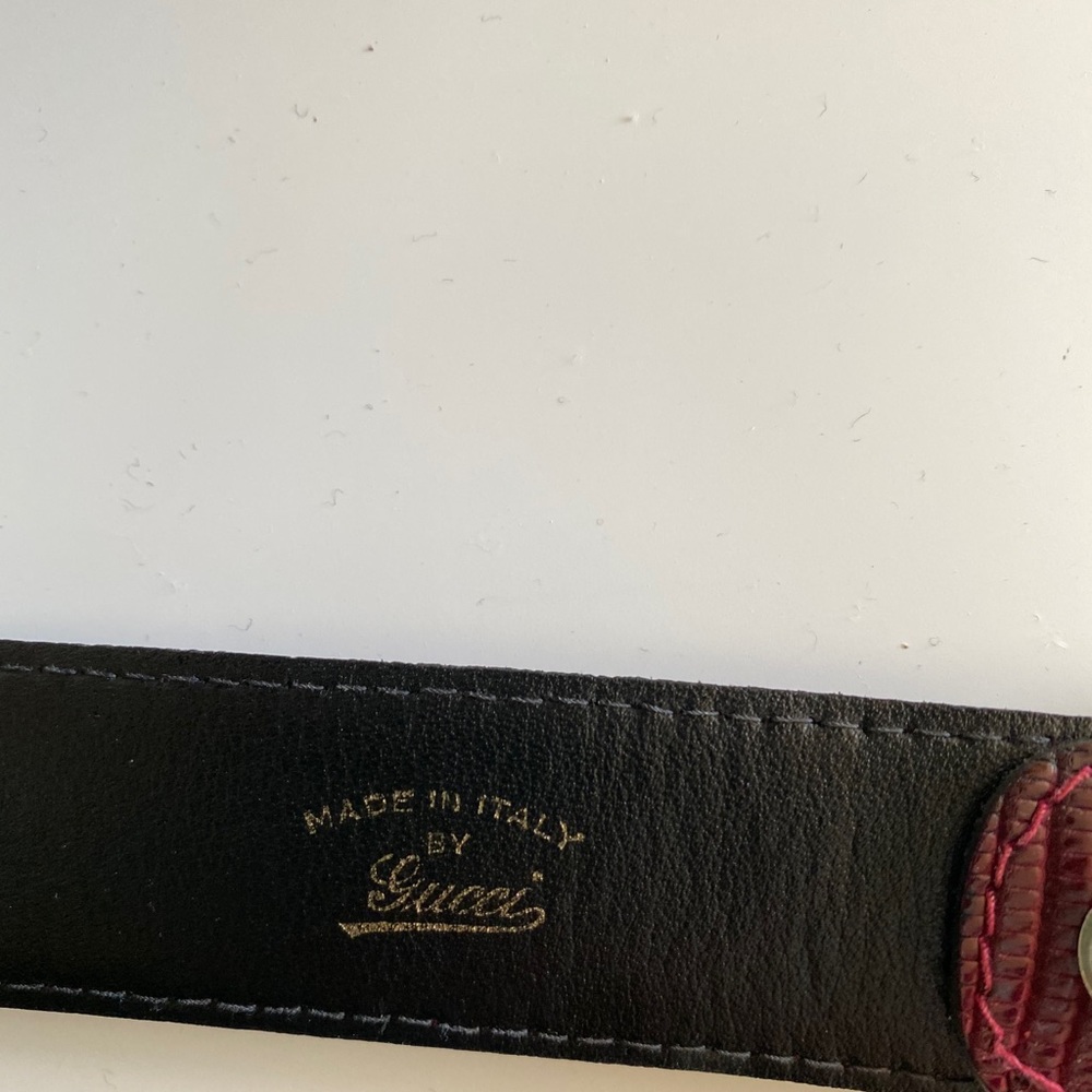 *MUST SELL!* Vintage Gucci Mixed Metal Belt - Picture 5 of 9